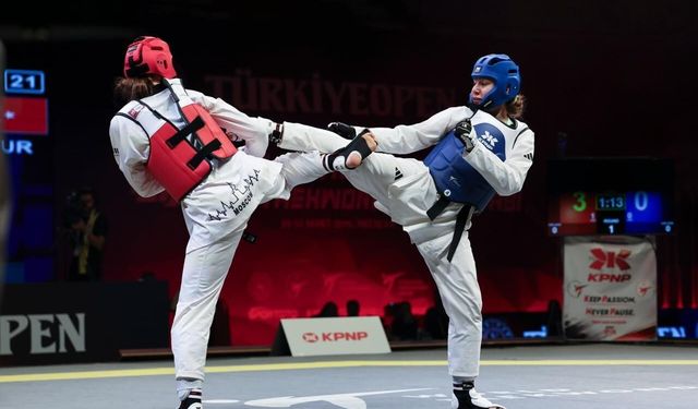 13. Uluslararası Türkiye Açık Taekwondo Turnuvası'nda 7. gün geride kaldı