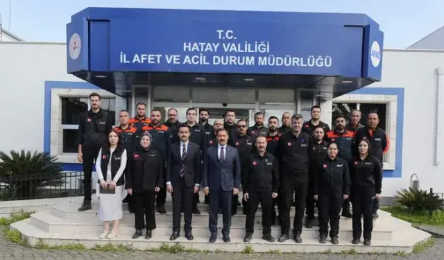 Vali Masatlı'dan Hatay AFAD Kadrosuna Terfi!