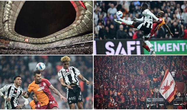 Beşiktaş, 'Dolmabahçe'de Galatasaray'a karşı üstün