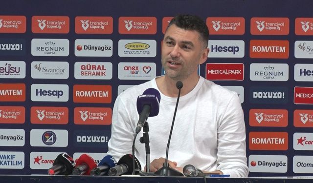 Burak Yılmaz: 'Rakibimizi çok iyi analiz ettiğimizi düşünüyorum'