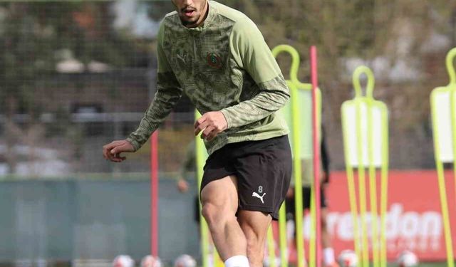 Corendon Alanyaspor, Gaziantep FK maçı hazırlıklarını sürdürdü