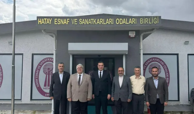Hatay’da Esnaf İçin Kritik Buluşma