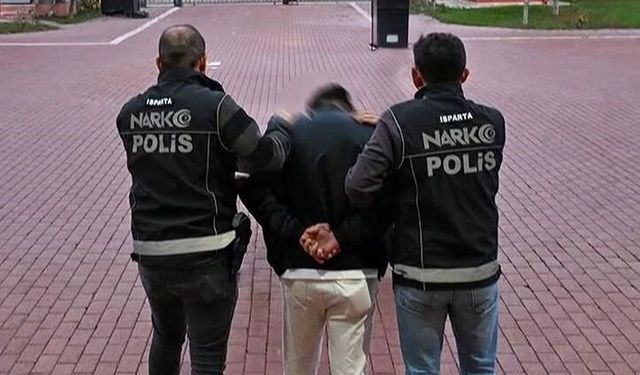 Isparta'da 12 yıl 6 ay hapis cezası bulunan şahıs yakalandı