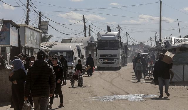 İsrail, İran savaşı sonrası Gazze'ye insanı yardım ve gıda sevkiyatını yüzde 10'a düşürdü