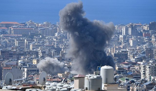 İsrail, Lübnan'ın başkenti Beyrut'taki Dahiye bölgesine hava saldırısı düzenledi