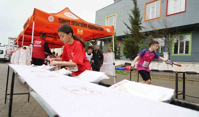 Kahramanmaraş, Oryantiring U14 Türkiye Şampiyonası'na ev sahipliği yaptı