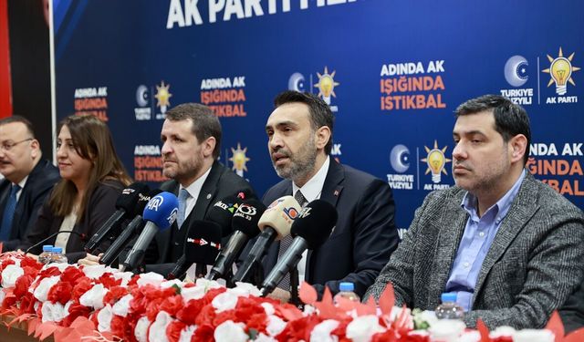 Mersin'de AK Parti İl Başkanı Aldemir'den CHP'li belediyelere tepki: