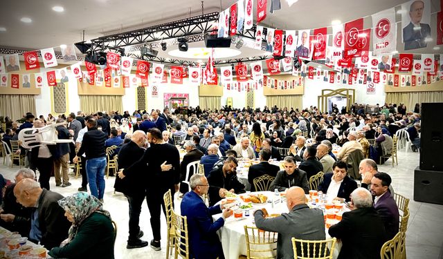 MHP Tarsus İlçe Başkanlığınca iftar programı düzenlendi