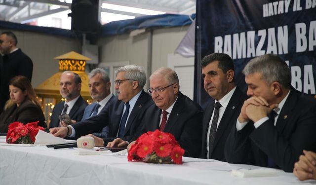 Milli Savunma Bakanı Yaşar Güler, Hatay'da