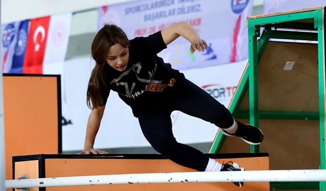 Parkur Cimnastik Türkiye Şampiyonası, Mersin'de başladı