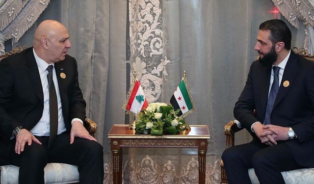 Suriye ve Lübnan liderleri sınırların kontrol altına alınmasının önemini görüştü