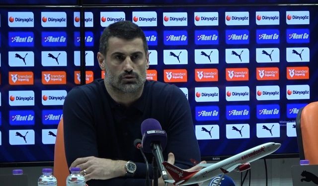Volkan Demirel: 'Başta kalecim olmak üzere bütün oyuncularını tebrik ediyorum''