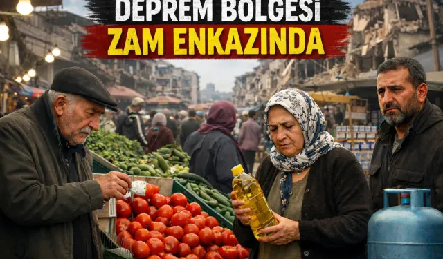 Deprem Bölgesi Zam Enkazında Kaldı!
