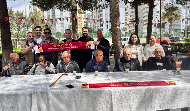 Adana Galatasaray Taraftarlar Derneği üyeleri huzurevi sakinleriyle buluştu