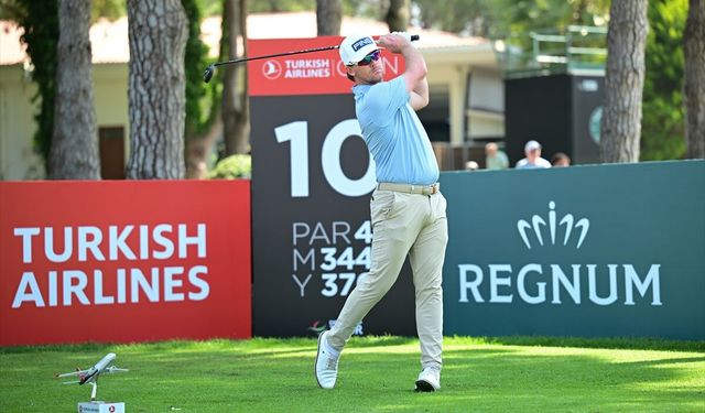 Antalya'da Turkish Airlines Open 2026 Golf Turnuvası başladı