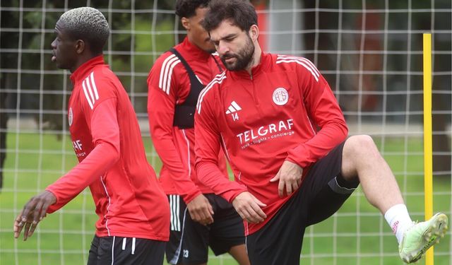Antalyaspor, Eyüpspor maçının hazırlıklarını sürdürdü