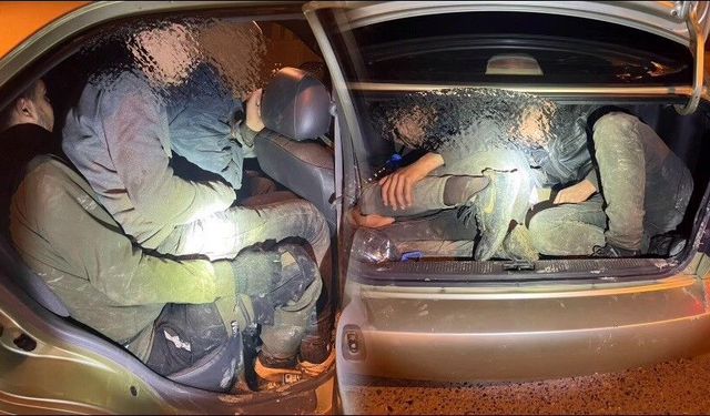 Bagajı dahi göçmenle dolduran 4 araç sürücüsüne 601 bin TL ceza uygulandı