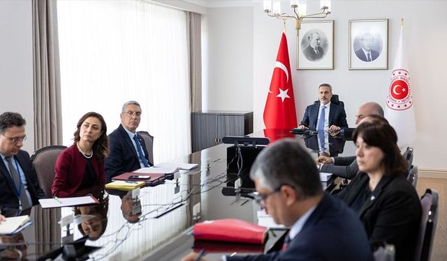 Bakan Fidan, İngiltere tarafından düzenlenen 'Hürmüz Boğazı'na ilişkin çevrimiçi toplantıda yer aldı