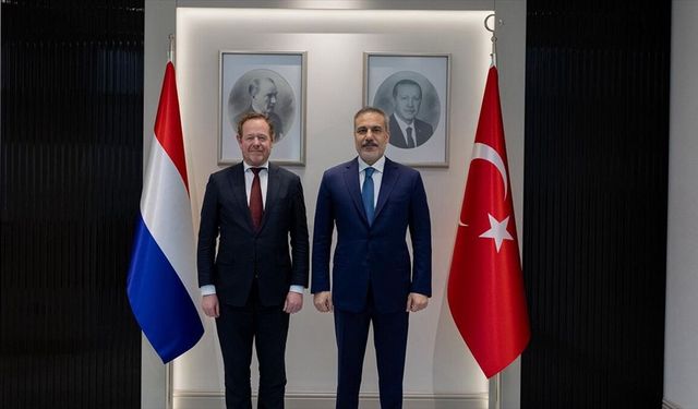 Dışişleri Bakanı Fidan, Hollanda Adalet ve Güvenlik Bakanı Van Weel ile Ankara'da görüştü