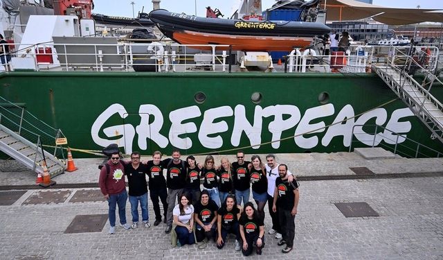 Greenpeace 'Gazze'deki soykırımı durdurmak için' ilk kez Küresel Sumud Filosu'na katıldı