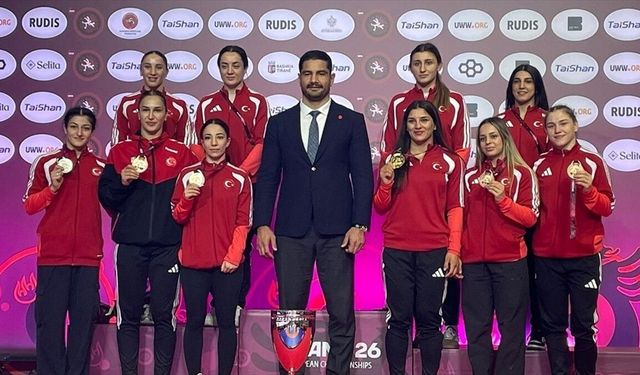 Kadın milli güreşçiler, Avrupa Şampiyonası'nda performanslarıyla göz doldurdu