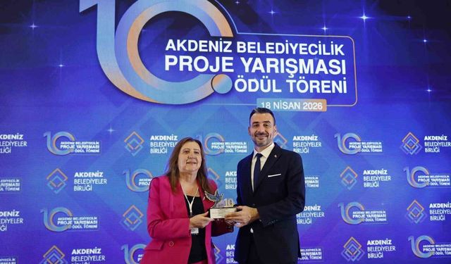 Manavgat Belediyesi'nin 'Tazı Kanyonu Çevre Düzenlemesi 'projesi ödüllendirildi