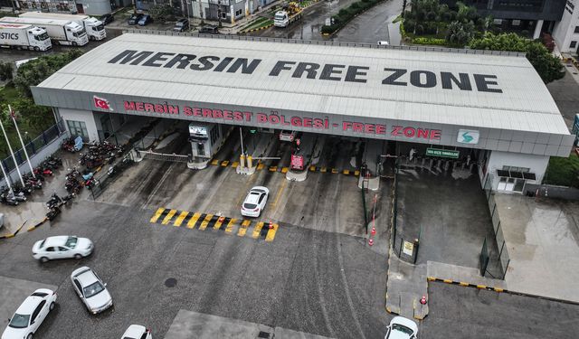Mersin Serbest Bölgesi'nin 3 aylık ticaret hacmi 943 milyon dolar oldu