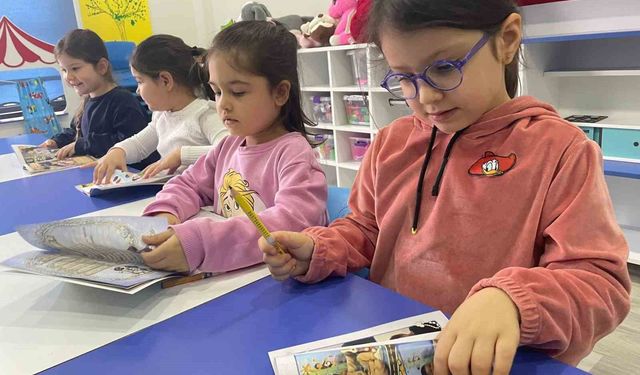 Minik kalplerden Kütüphaneler Haftası'na örnek proje