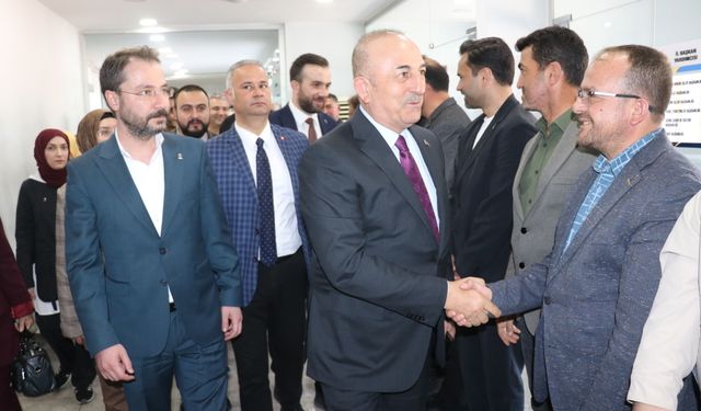 TBMM NATO Parlamenter Asamblesi Türk Delegasyonu Başkanı Çavuşoğlu Isparta'da konuştu: