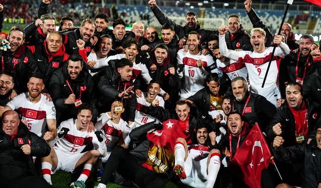 Türkiye, Dünya Kupası'na 8 maçta 6 galibiyetle ulaştı