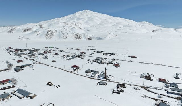Van ve Bitlis'in kırsal bölgelerinde zorlu kış şartlarıyla mücadele sürüyor
