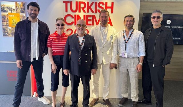 79. Cannes Film Festivali'nde Türkiye standı ilgi gördü