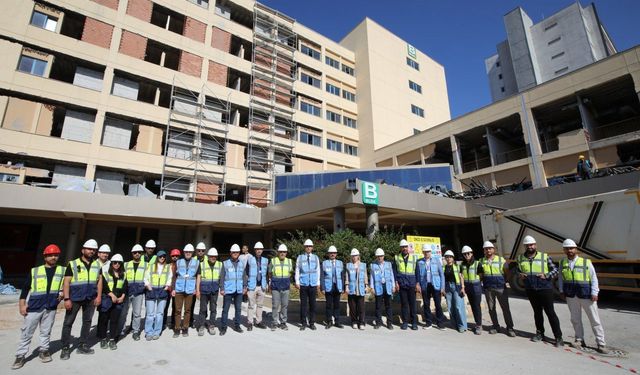 Akdeniz Üniversitesi Hastanesi yeni inşaatı yüzde 30 tamamlandı