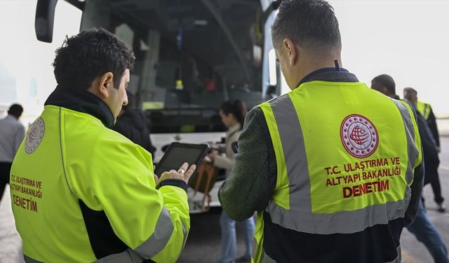 Bayram döneminde otobüs seferlerine fahiş fiyat ve korsan taşımacılık denetimi