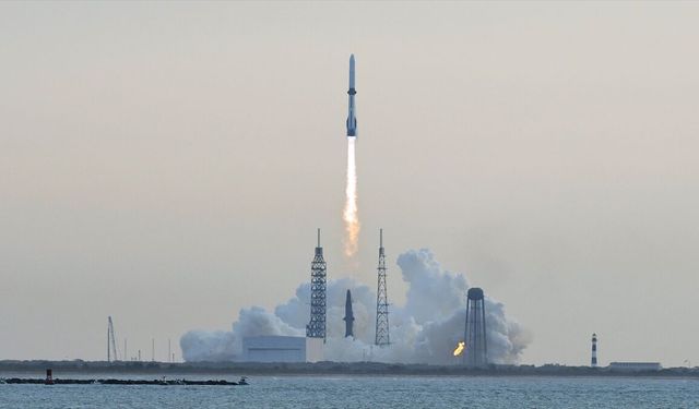 Blue Origin'in New Glenn roketi, test sırasında patladı