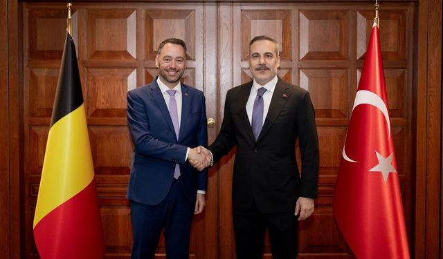 Dışişleri Bakanı Fidan, Belçika Dışişleri Bakanı Prevot ile Ankara'da görüştü