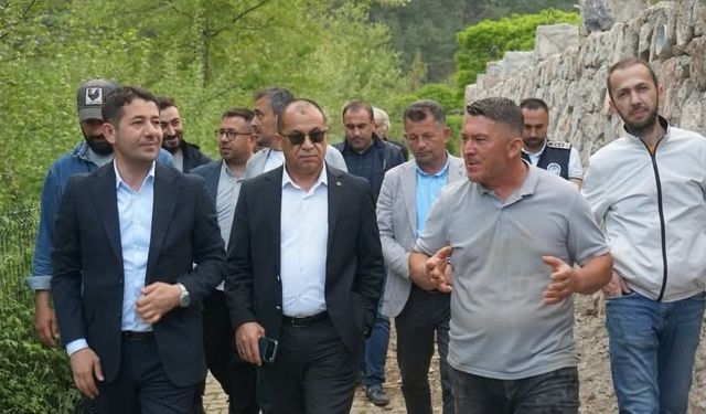 Feke'de Sokak Sağlıklaştırma Projesi yerinde incelendi