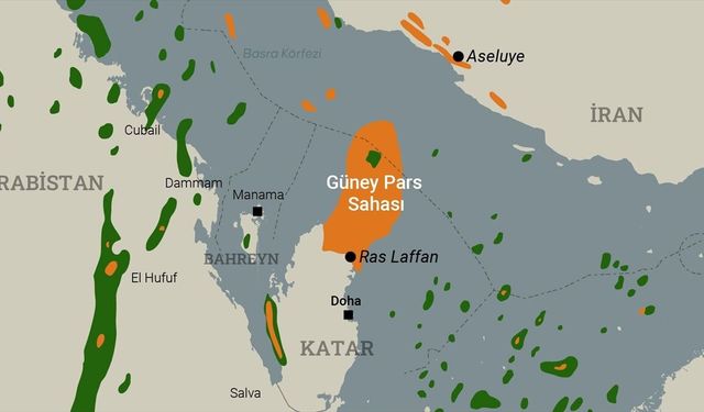 İran, Güney Pars doğal gaz sahasındaki üç deniz üstü platformunda gaz üretimini yeniden başlattı