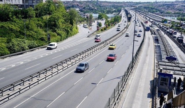 İstanbul'da bayram tatili dolayısıyla trafik yoğunluğu düşük seviyede kaldı