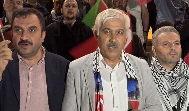 Kahramanmaraş ve Adıyaman'da İsrail'in Küresel Sumud Filosu'na saldırısına tepki gösterildi