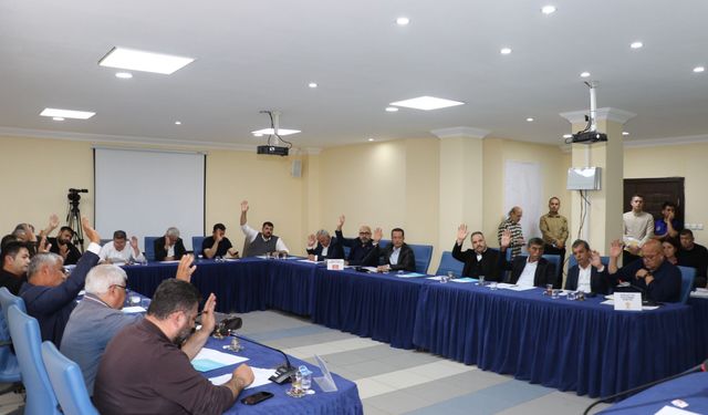 Kaş Belediyesi'nin mayıs meclis toplantısı yapıldı