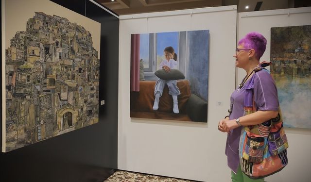 Mersin'de BN Sanat Akademisi 2. Resim Yarışması'nda ödüller sahiplerini buldu