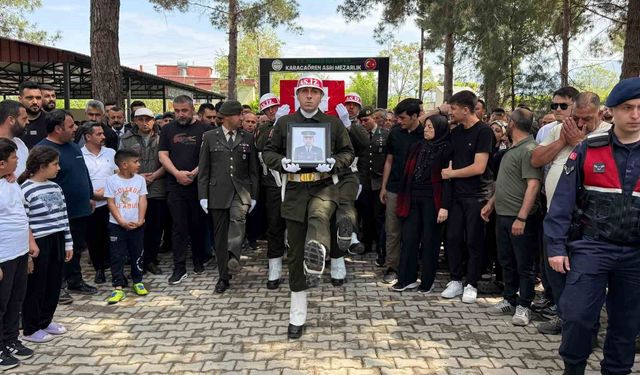 Osmaniye'de kanserden vefat eden astsubay için cenaze töreni düzenlendi