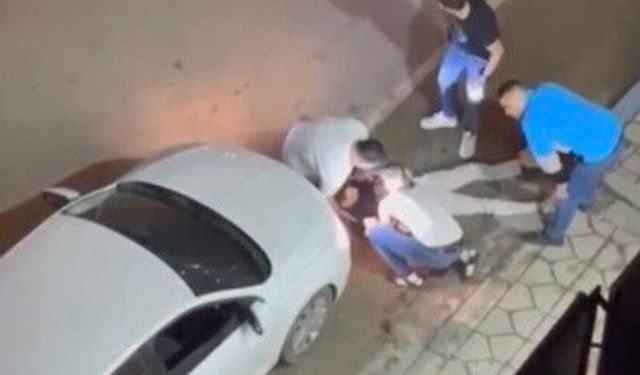 Osmaniye'de silahlı saldırı kamerada: 2 kişi yaralandı
