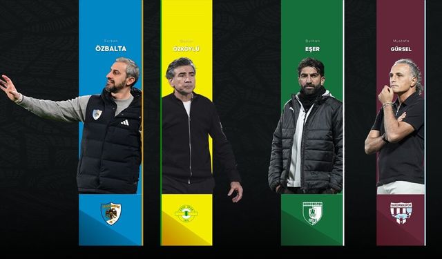Trendyol 1. Lig'de sadece 4 ekip teknik heyetini değiştirmedi