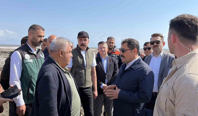 Vali Masatlı afet bölgesinde incelemelerde bulundu