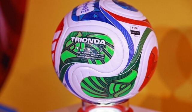 2026 Dünya Kupası'nın resmi topu 'Trionda', maçlardan önce şarj edilecek
