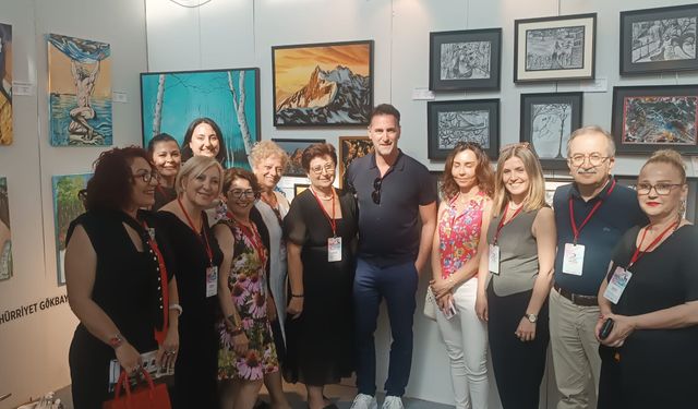 3. Antalya Çağdaş Sanat Fuarı, sanatseverleri ağırlıyor
