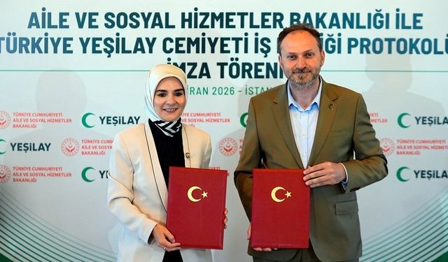 Aile ve Sosyal Hizmetler Bakanlığı ile Yeşilaydan bağımlılıkla mücadele protokolü