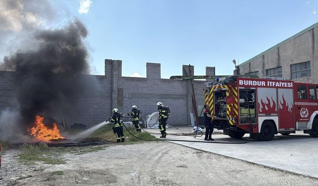 Burdur'da fırtına tatbikatı gerçekleştirildi